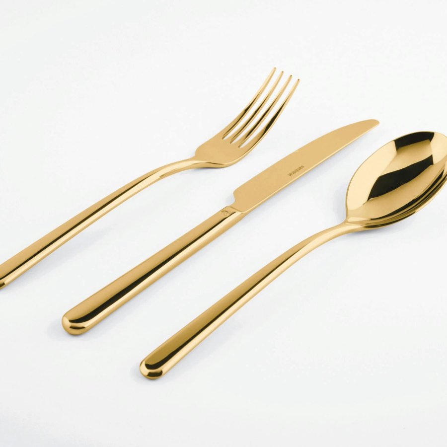 Sambonet Linear Besteckset 24-teilig, Gold