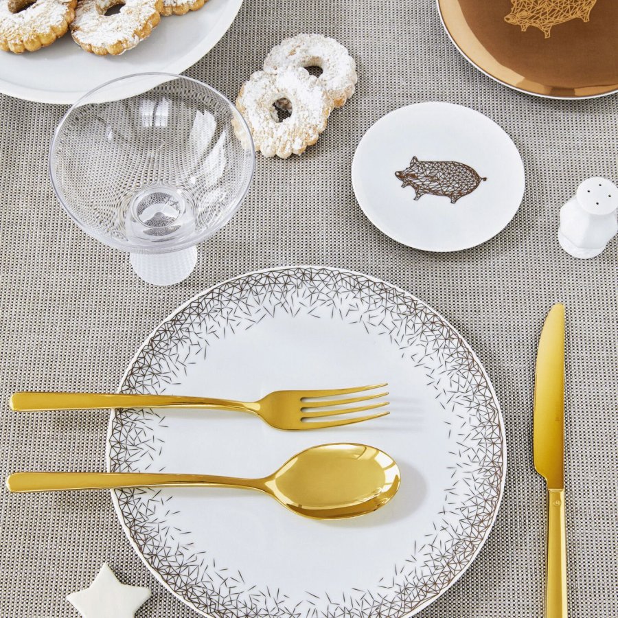 Sambonet Linear Besteckset 24-teilig, Gold