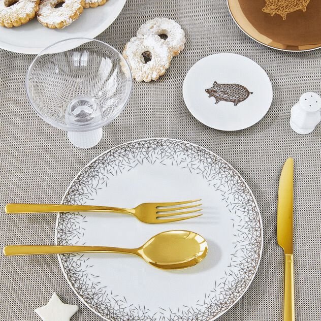 Sambonet Linear Besteckset 30-teilig, Gold