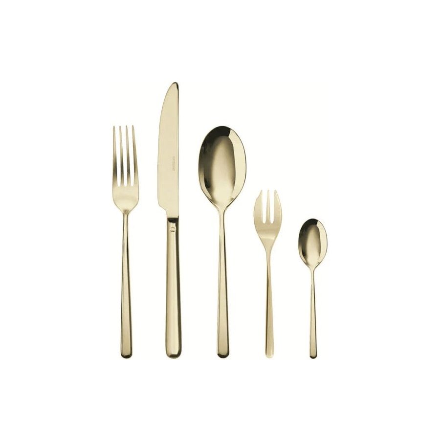 Sambonet Linear Besteckset 30-teilig, Champagne