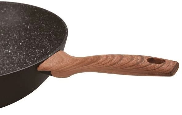 Sambonet Rock 'N' Rose Wok 28 cm, Sort