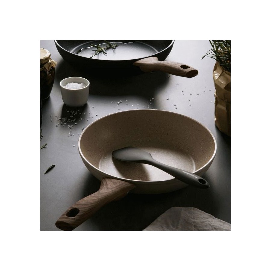 Sambonet Rock 'N' Rose Wok 28 cm, Lys Rosa