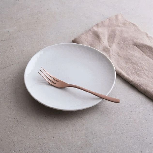 Sambonet Taste Kuchengabel 6er Set, Vintage Kupfer