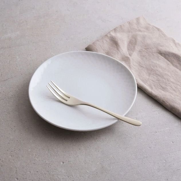 Sambonet Taste Kuchengabel 6er Set, Antiker Champagner