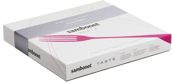 Sambonet Taste Besteckset 24-teilig, Schwarz