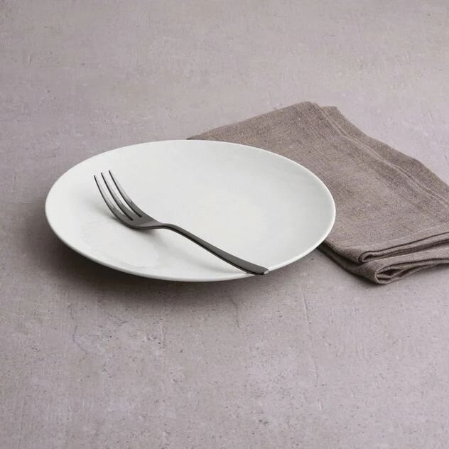 Sambonet Taste Kuchengabel 6er Set, Schwarz