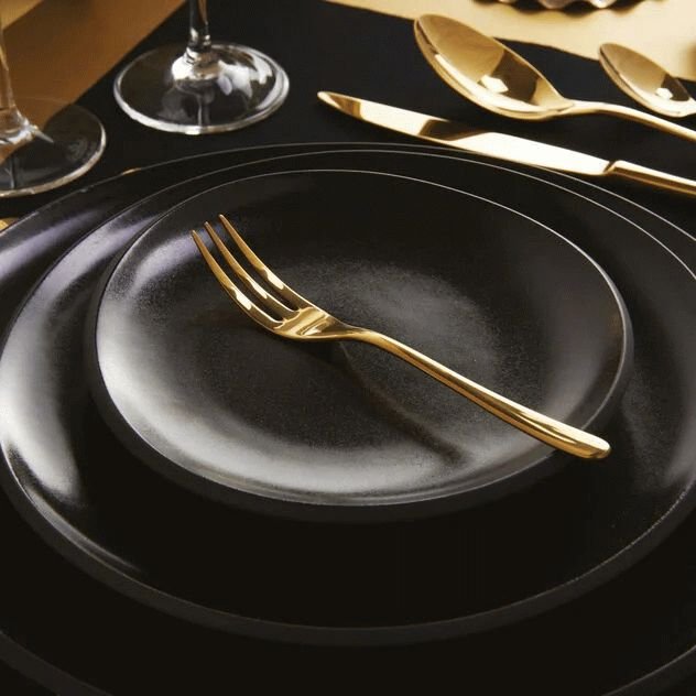 Sambonet Taste Kuchengabel 6er Set, Gold