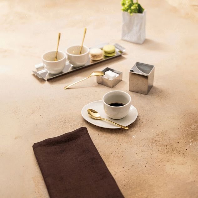 Sambonet Taste Espressol&ouml;ffel 6er Set, Gold