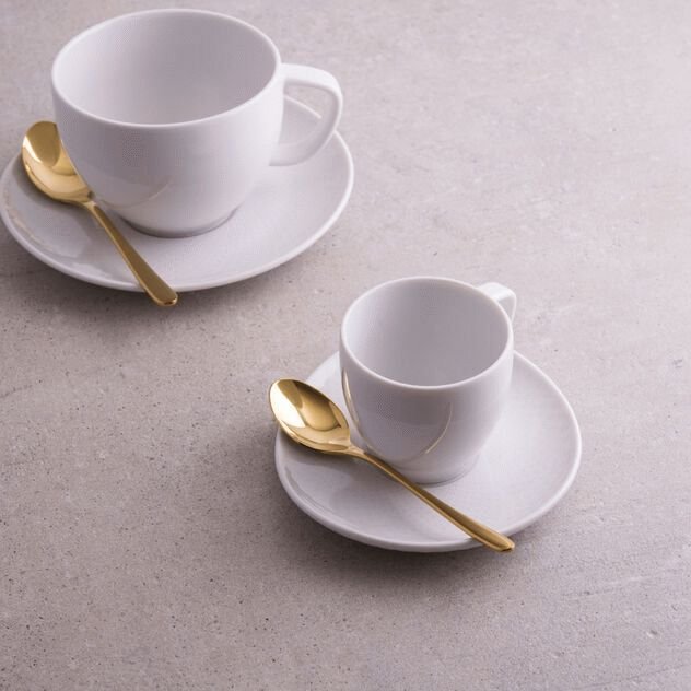 Sambonet Taste Espressol&ouml;ffel 6er Set, Gold