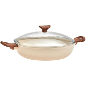 Sambonet Rock 'N' Rose Sauterpande m. L�g 28 cm, Lys Rosa