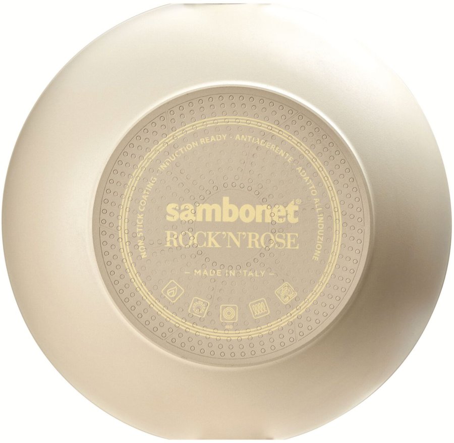 Sambonet Rock 'N' Rose Sauterpande m. L�g 28 cm, Lys Rosa