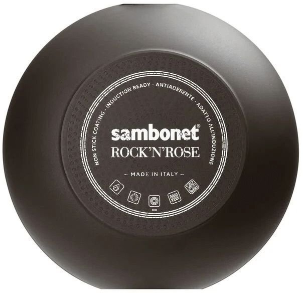 Sambonet Rock 'N' Rose Kasserolle 18 cm/1,7 L, Sort