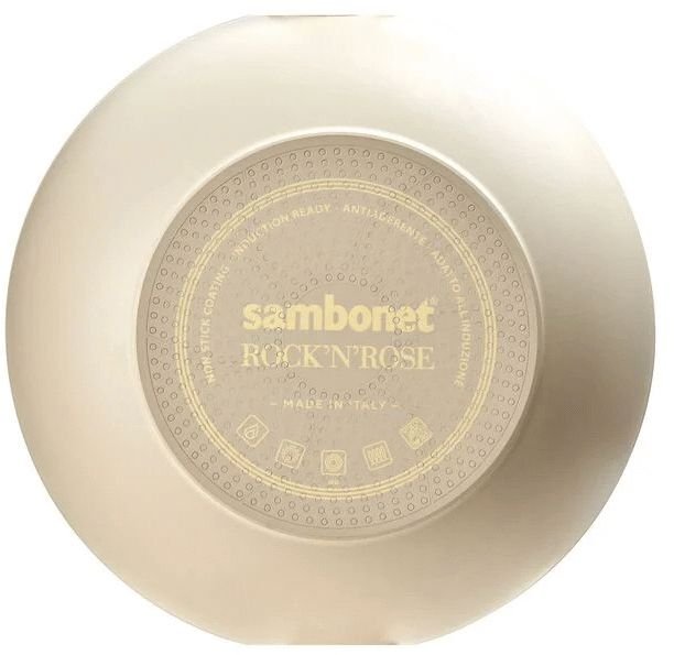 Sambonet Rock 'N' Rose Gryde m. L�g 24 cm/4,5 L, Lys Rosa