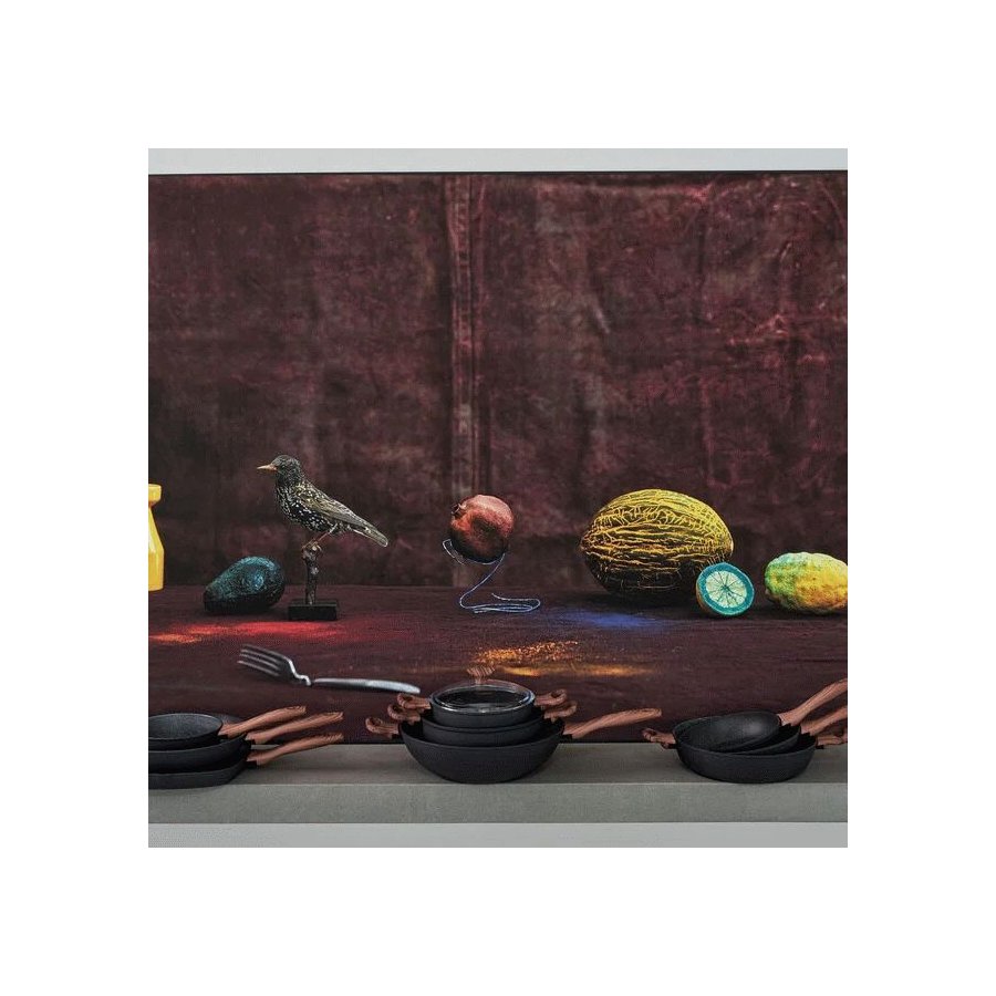 Sambonet Rock 'N' Rose Grillpfanne 28x28 cm, Schwarz