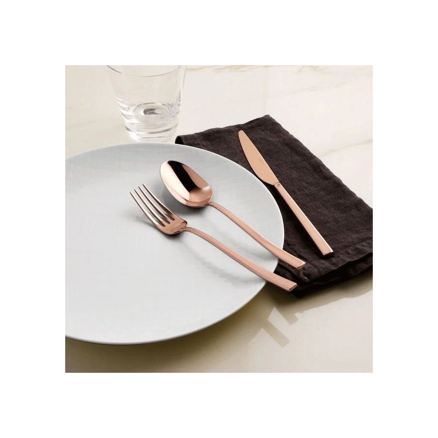 Sambonet Rock Besteckset 60-teilig, Kupfer