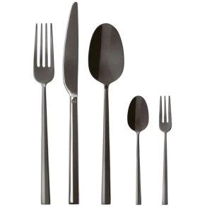 Sambonet Rock Besteckset 60-teilig, Schwarz