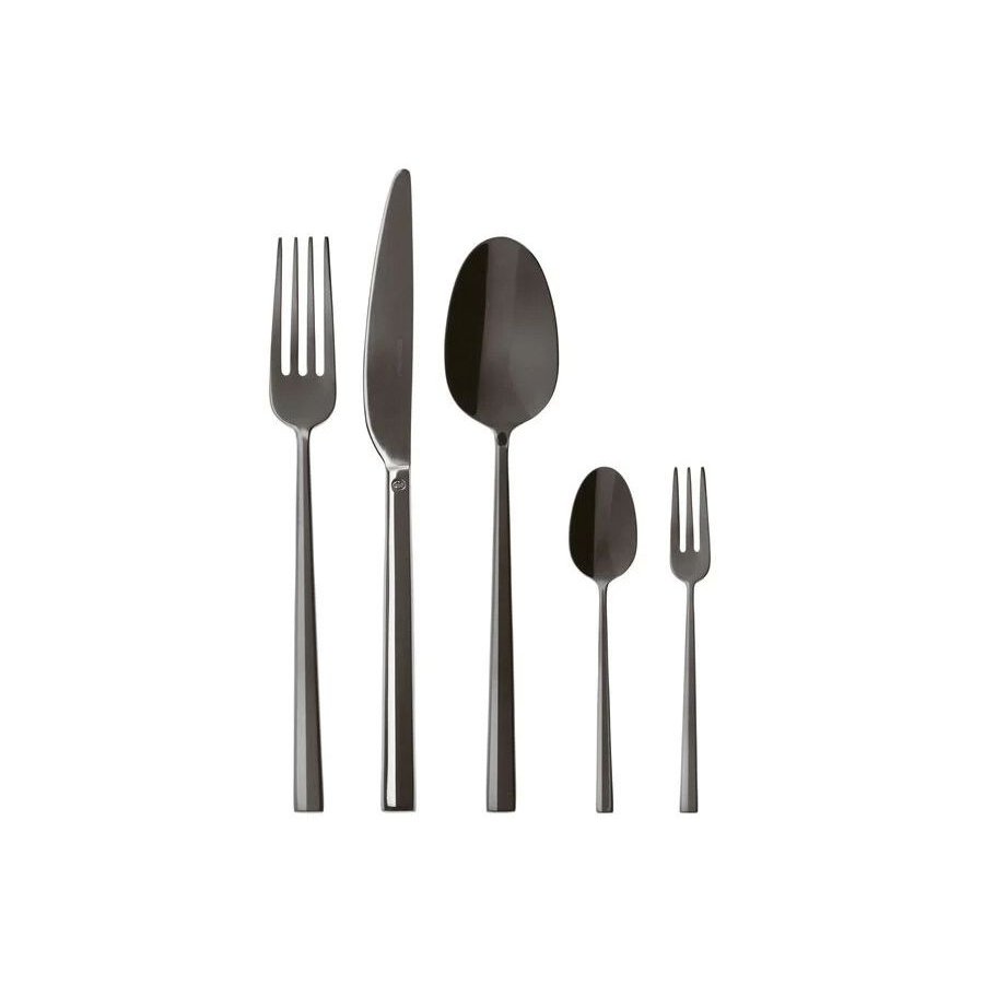 Sambonet Rock Besteckset 60-teilig, Schwarz