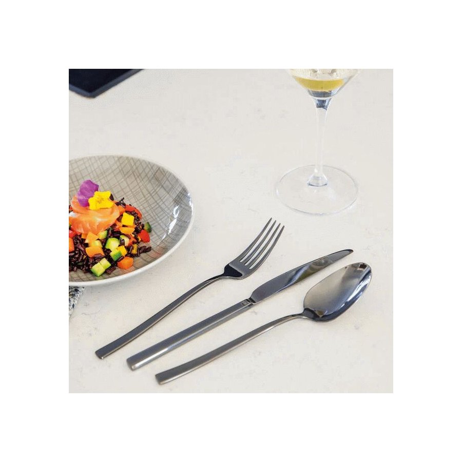 Sambonet Rock Besteckset 24-teilig, Schwarz