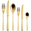 Sambonet Taste Bestiks�t 36 Dele, Guld