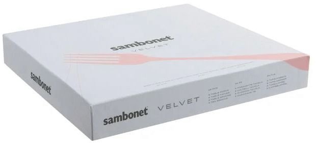 Sambonet Velvet Besteckset 24-teilig, Edelstahl