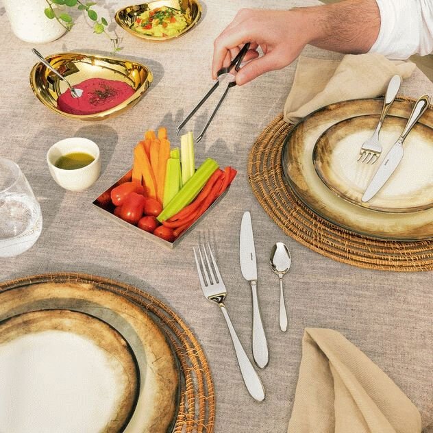 Sambonet Velvet Besteckset 30-teilig, Edelstahl