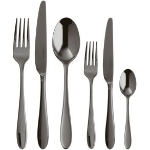 Sambonet Velvet Besteckset 36-teilig, Schwarz