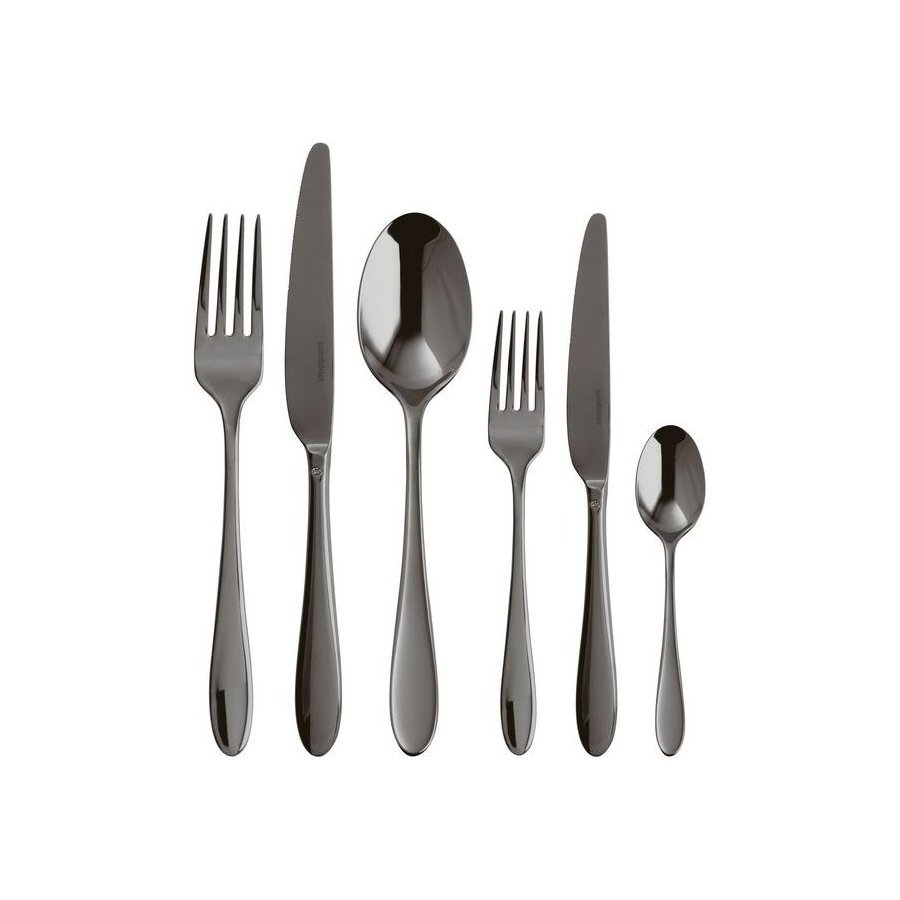 Sambonet Velvet Besteckset 36-teilig, Schwarz