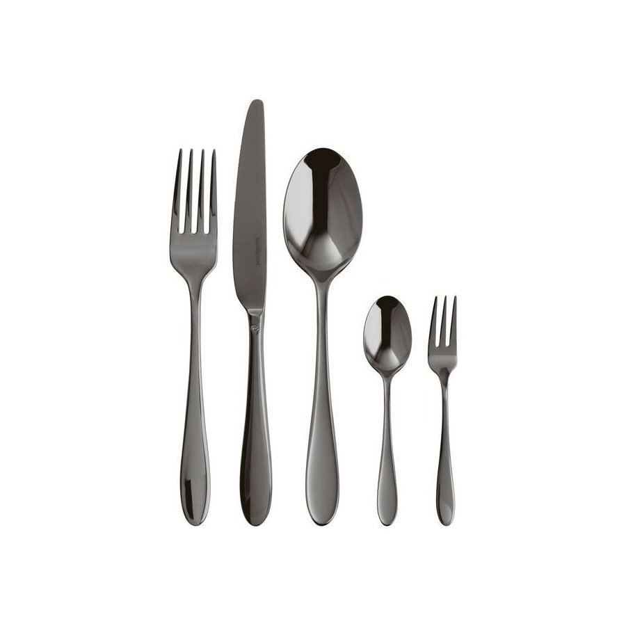 Sambonet Velvet Besteckset 30-teilig, Schwarz