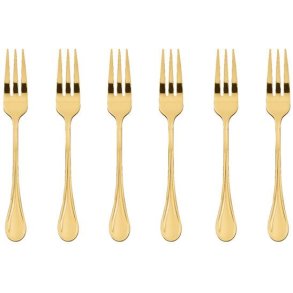 Sambonet Royal Kuchengabel 6er Set, Gold