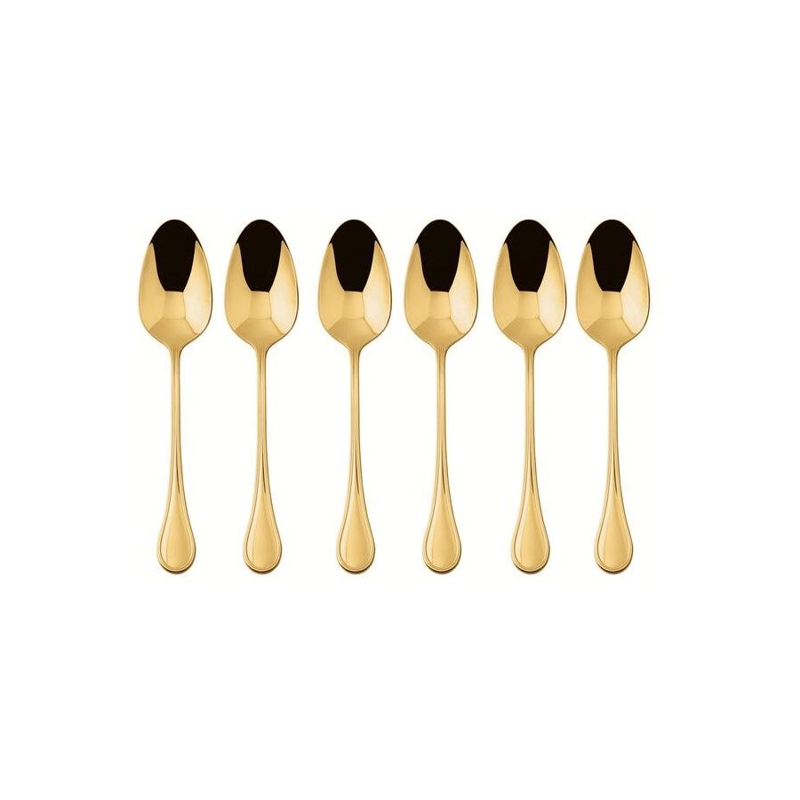 Sambonet Royal Espressol&ouml;ffel 6er Set, Gold