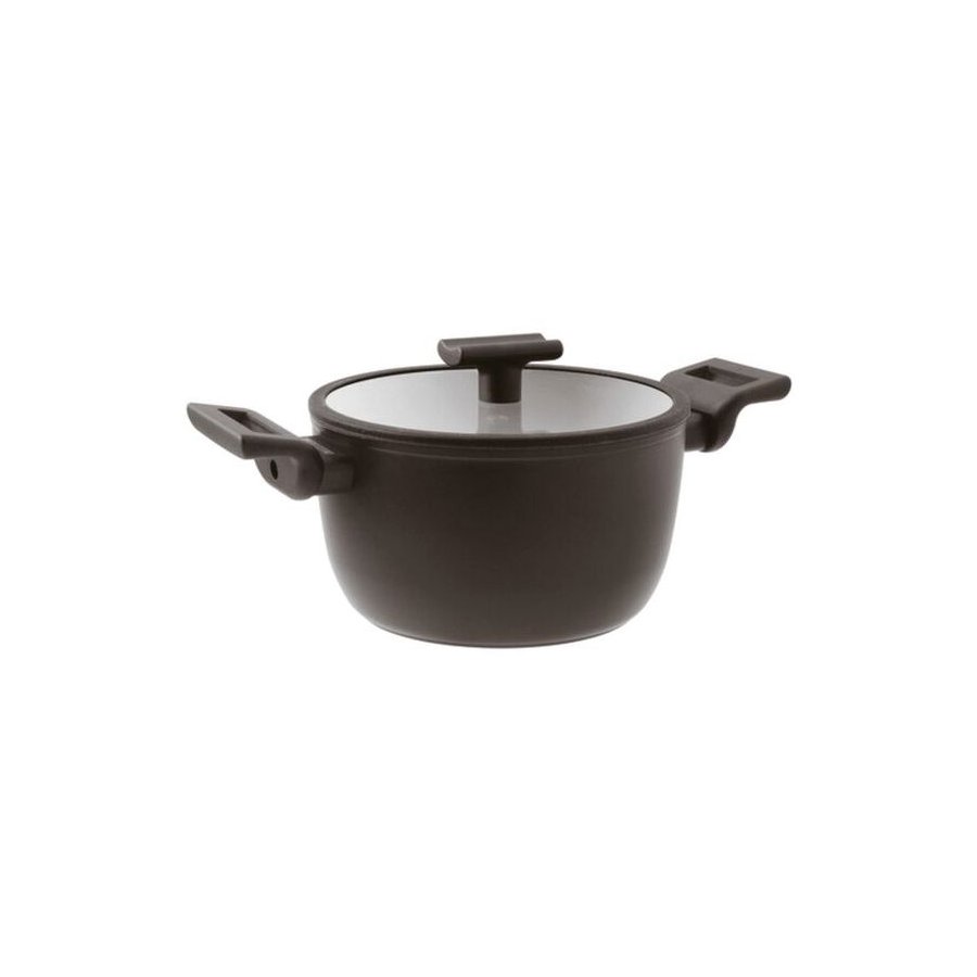Sambonet Titan Pro Double Induction Gryde m. L�g 20 cm/3,1 L, Sort