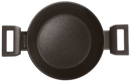 Sambonet Titan Pro Double Induction Gryde m. L�g 20 cm/3,1 L, Sort