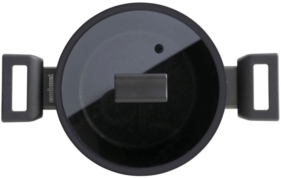 Sambonet Titan Pro Double Induction Gryde m. L�g 24 cm/5,5 L, Sort