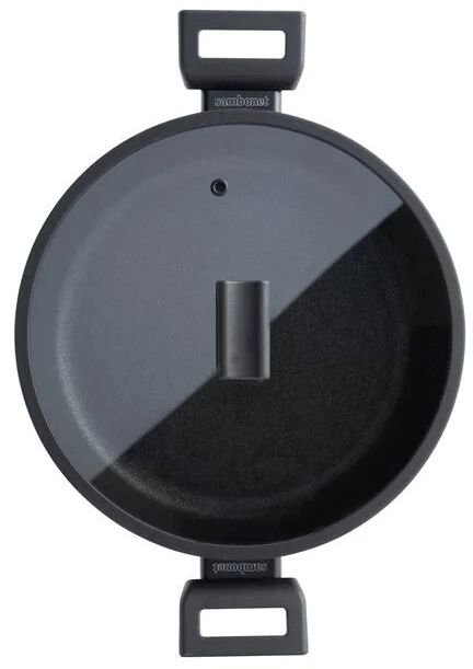 Sambonet Titan Pro Double Induction Sautergryde m. L�g 28 cm/4 L, Sort