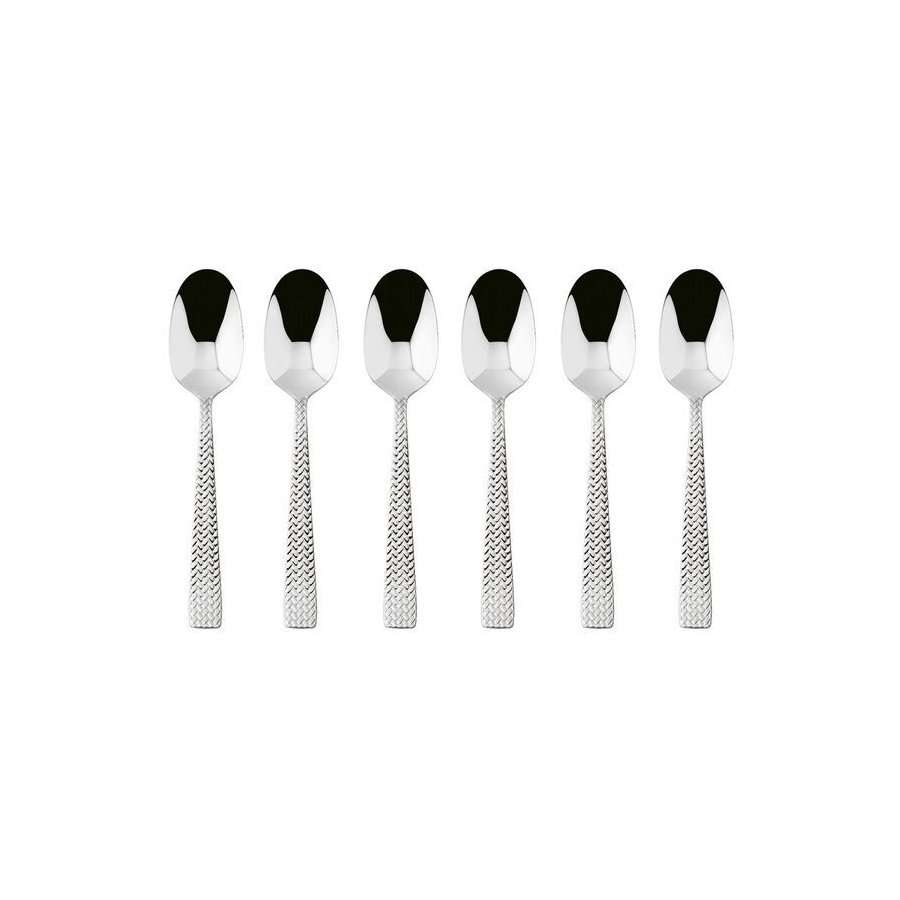 Sambonet Cortina Espressol&ouml;ffel 6er Set, Edelstahl