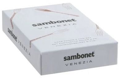 Sambonet Venezia Kuchengabel 6er Set, Edelstahl
