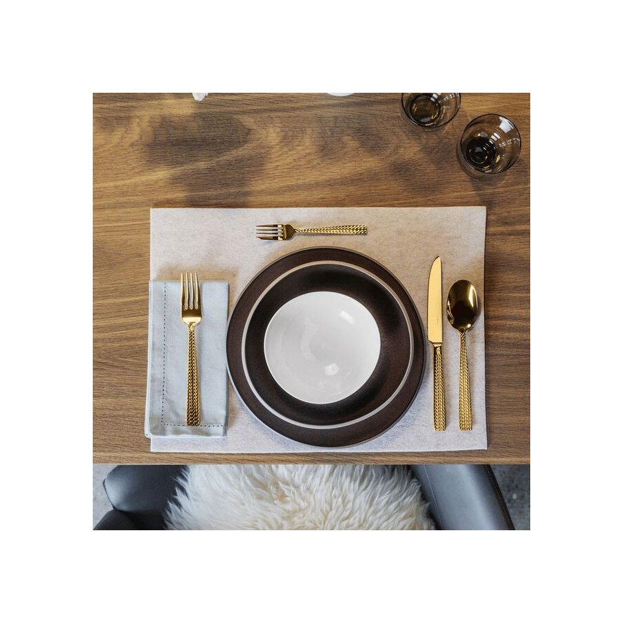 Sambonet Cortina Kuchengabel 6er Set, Gold