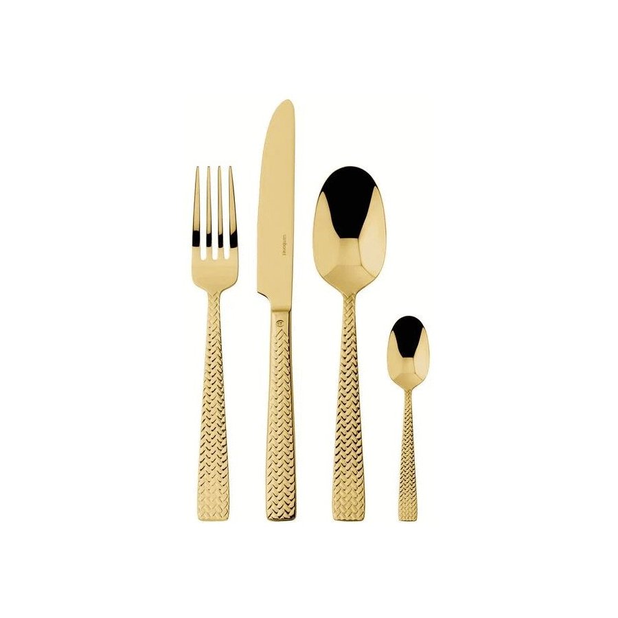 Sambonet Cortina Besteckset 24-teilig, Gold