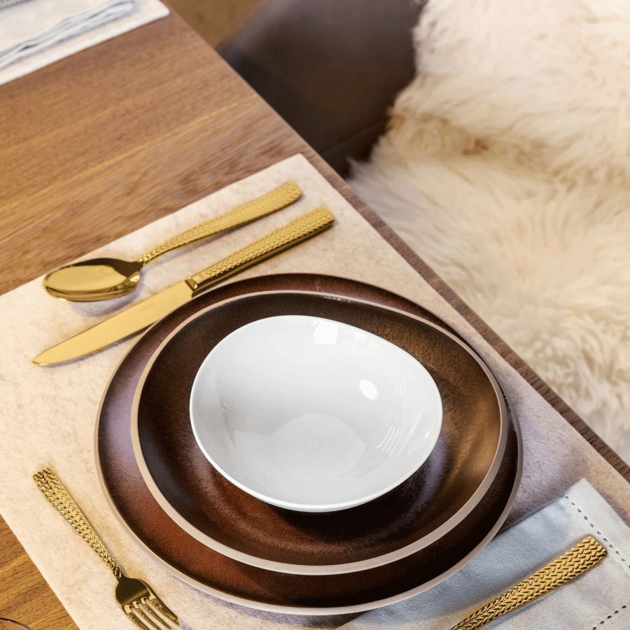 Sambonet Cortina Besteckset 30-teilig, Gold