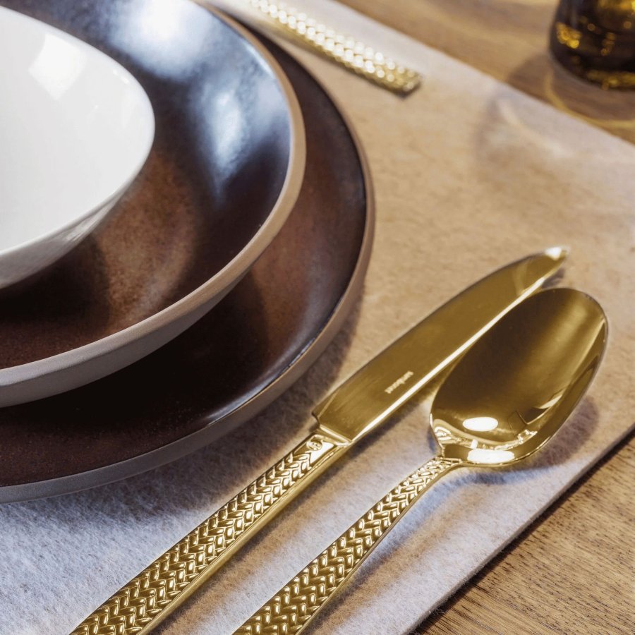 Sambonet Cortina Besteckset 30-teilig, Gold