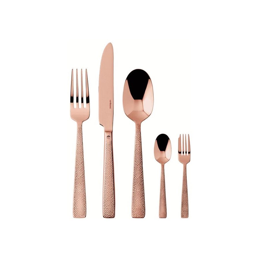 Sambonet Siena Besteckset 30-teilig, Kupfer