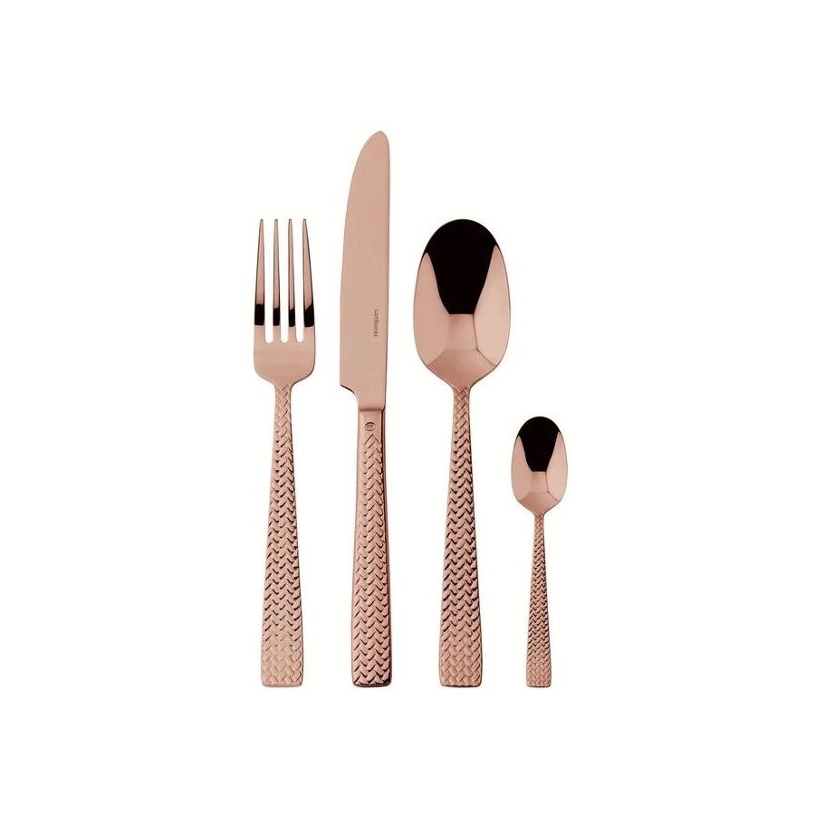 Sambonet Cortina Besteckset 24-teilig, Kupfer