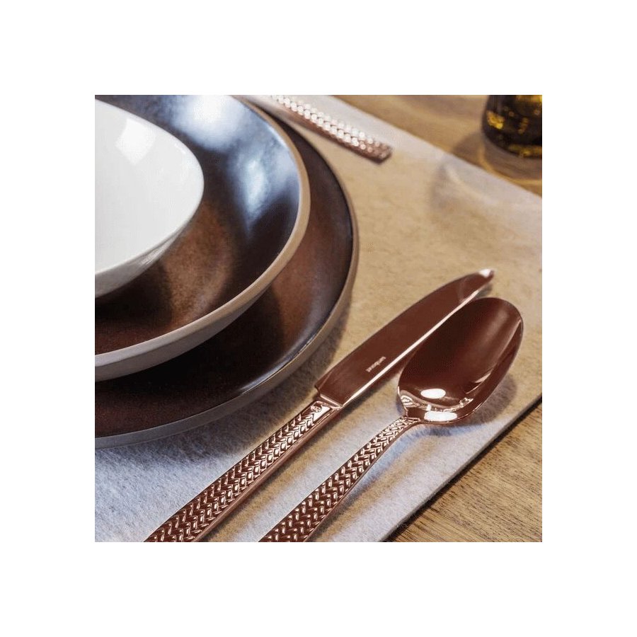 Sambonet Cortina Besteckset 24-teilig, Kupfer