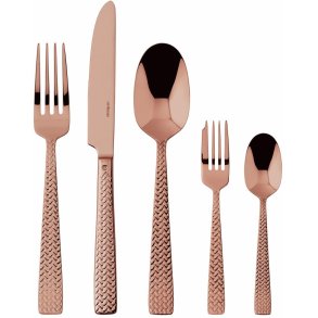 Sambonet Cortina Besteckset 30-teilig, Kupfer