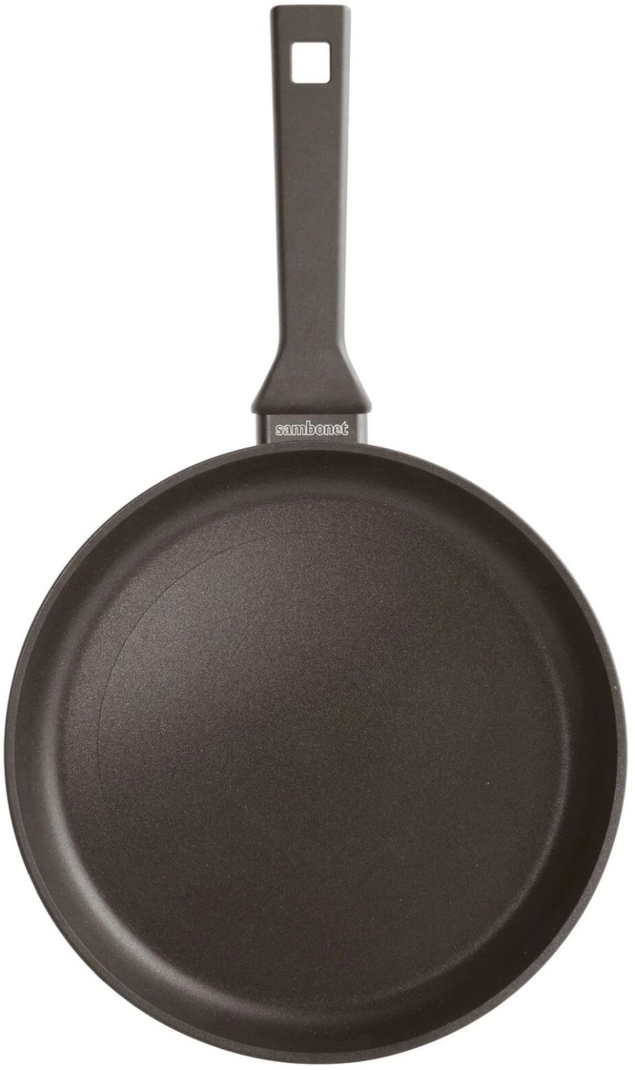 Sambonet Titan Pro Double Induction Stegepande 30 cm, Sort