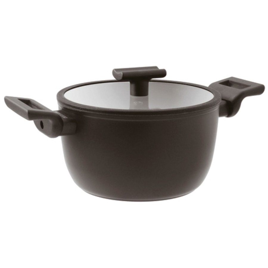 Sambonet Titan Pro Double Induction Gryde m. L�g 28 cm/7,6 L, Sort