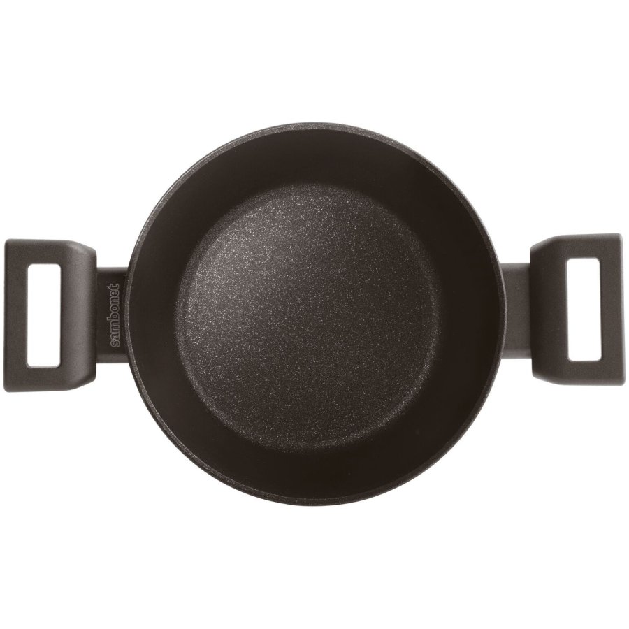 Sambonet Titan Pro Double Induction Gryde m. L�g 28 cm/7,6 L, Sort
