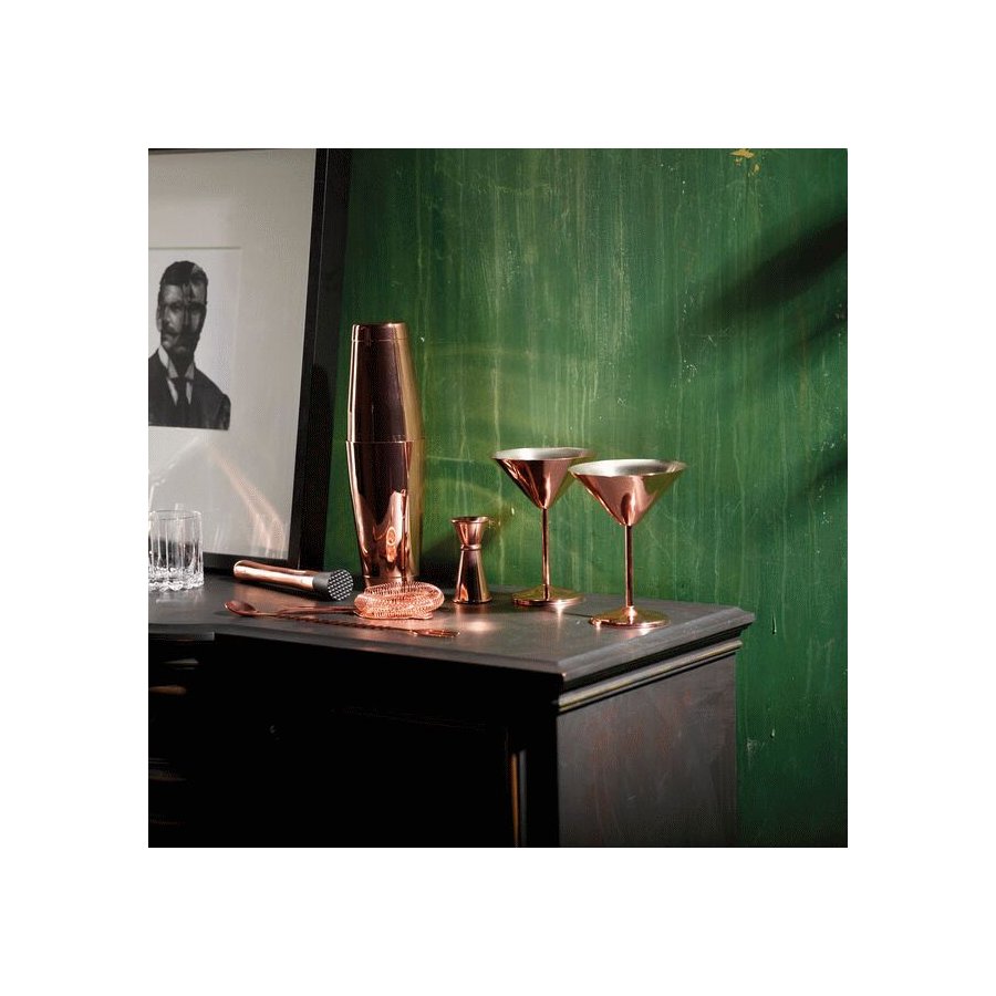Paderno Martiniglas 2 stk. 20 cl, Kobber