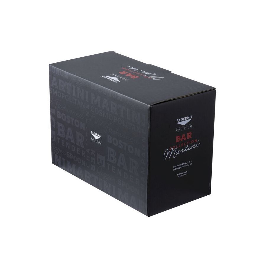 Paderno Martiniglas 2 stk. 20 cl, Kobber