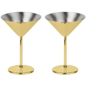 Paderno Martiniglas 2 stk. 20 cl, Guld